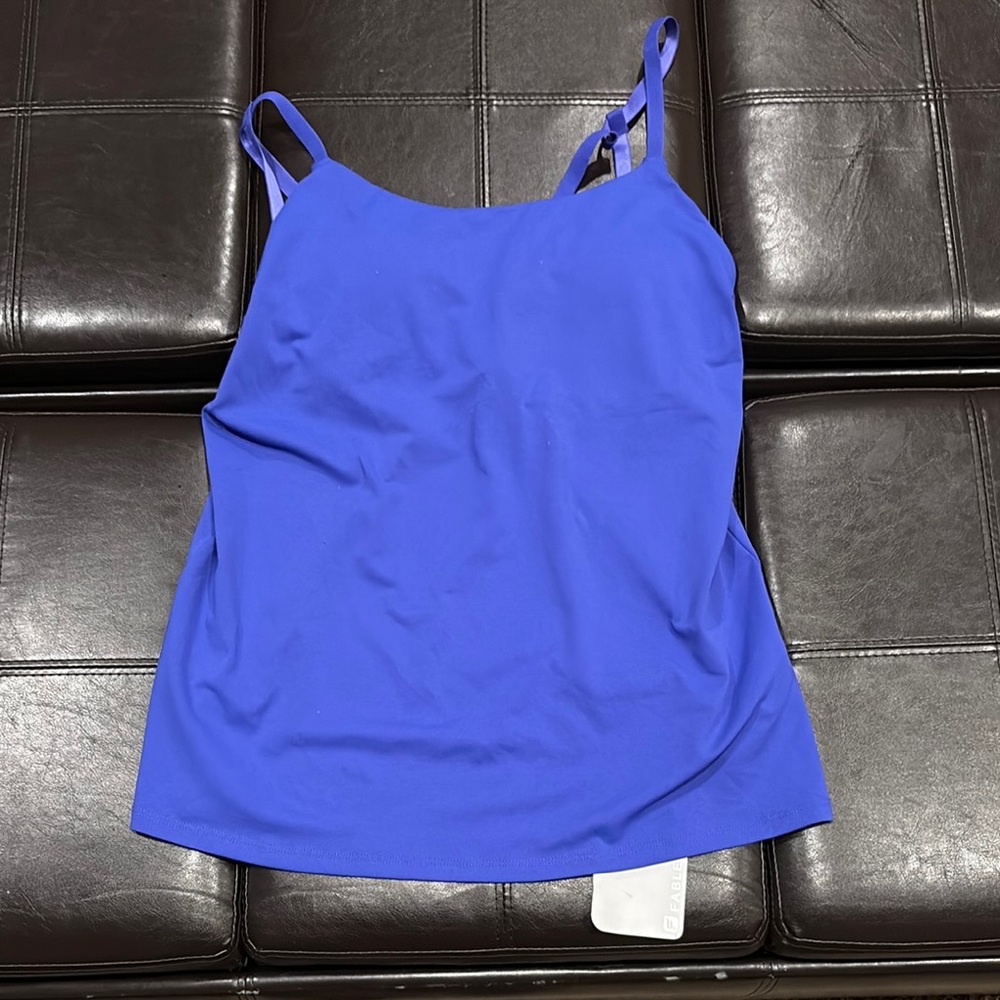 Fabletics Blue Fitted Camisole